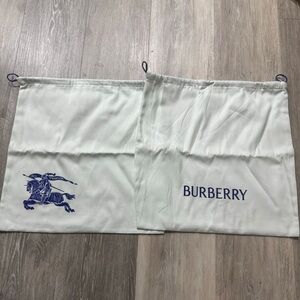 Burberry Authentic Dust Bag 15x15 (2 of them)